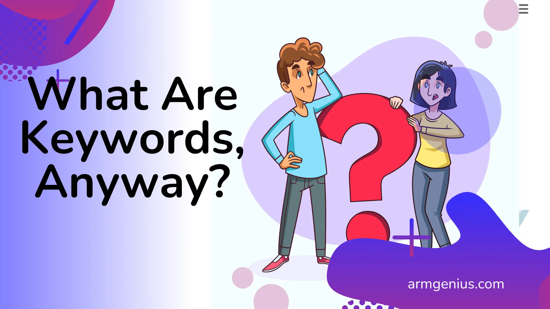 what are keywords by arm genius