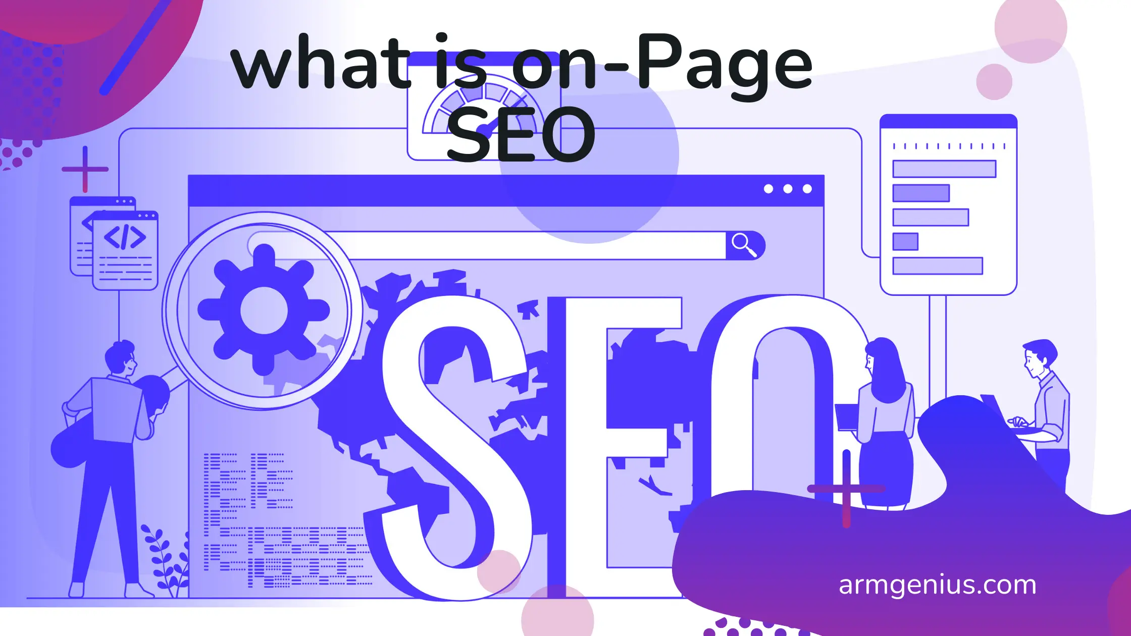 what is on page seo by arm genius